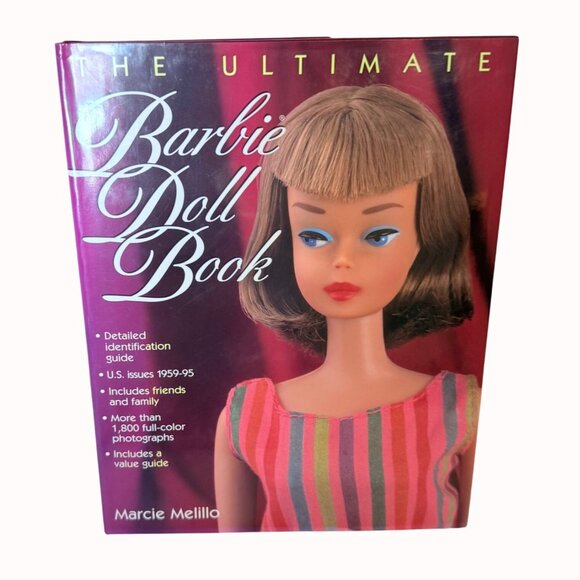 Ultimate Barbie Doll Book by Marcie Melillo Hardcover VTG Identification Value - Picture 2 of 16